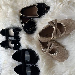 Lot of baby girl shoes